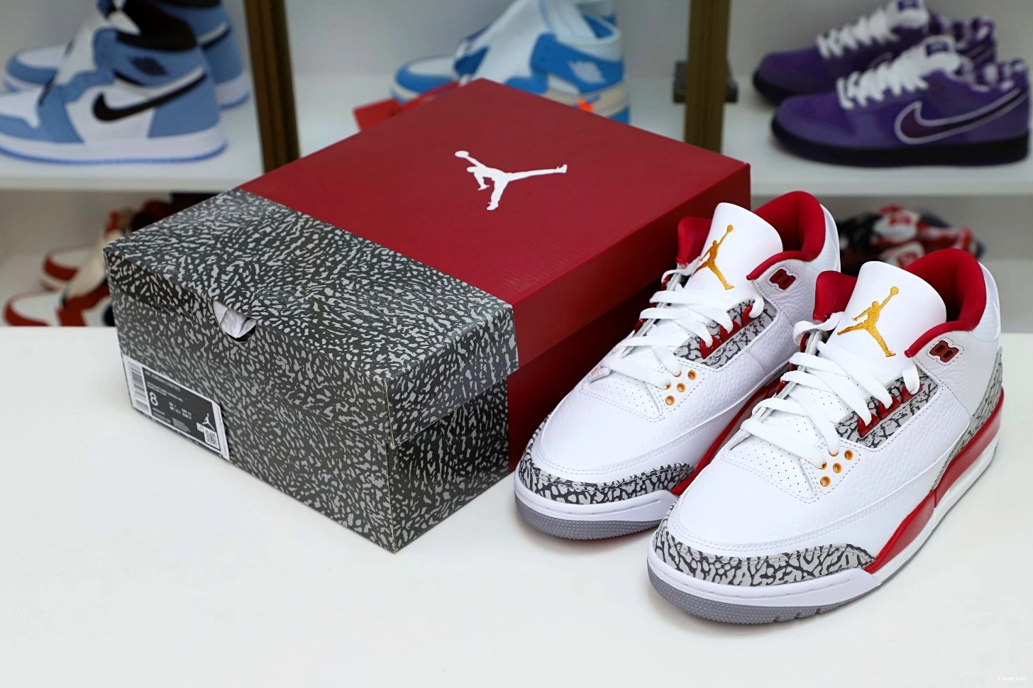  3 Air Red(CT8532-126） Jordan Cardinal Retro 0730